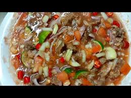 Tak pernah lg dgr mkn nenas dgn budu.tp harini umi dah try mkn epal hijau cicah kuah rojak. Resepi Daging Air Asam Yang Simple Sesuai Untuk Juadah Berbuka Puasa Youtube