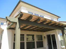 Awning Trellis Cover Just Installed In Irvine California Looking For Shade You Just Found The Right Shutters Exterior Trellis Design Retractable Screen Door