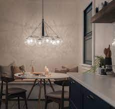 Set The Mood With These Dining Room Lighting Ideas By Kichler Capitol Lighting Dining Room Lighting Dining Room Light Fixtures Kichler Lighting