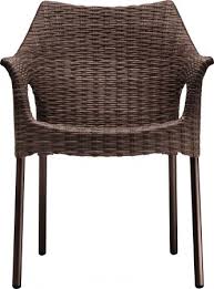 Gastronomie Stuhl Lido Braun In Rattanoptik Stapelbar Aus Polycarbonat Stuhle Kunststoffstuhle Kunststoff