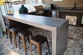 Outdoor kitchen countertop is your essential item to equip your area with to get the best effect you wish. Image Result For Gfrc Concrete Outdoor Kitchen Outdoor Kitchen Countertops Concrete Outdoor Kitchen Outdoor Kitchen Design