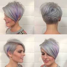 If you haven't noticed, purple hair isn't just for angsty teens, clowns or halloween costumes anymore. 40 Hottest Short Hairstyles Short Haircuts 2021 Bobs Pixie Cool Colors Hairstyles Weekly