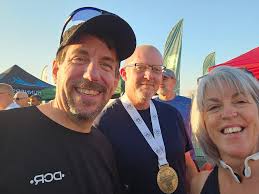 Runners thank organizers and volunteers