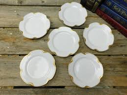 Set Of 6 Antique Haviland Co Limoges France Silver Etsy Silver Anniversary Limoges Haviland