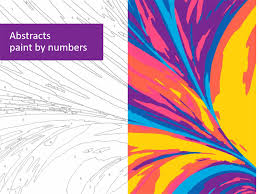 Us based paint by number shops? Abstracts Paint By Numbers