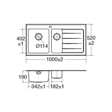 Maybe you would like to learn more about one of these? Cda Kvl02bl 1 5 Bowl Black Glass Stainless Steel Kitchen Sink Rh Drainer Glass Sinks From Taps Uk