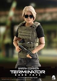 Judgment day. the actress skipped out on the poorly reviewed sequels, but. Toyhaven Threezero Terminator Dark Fate 1 12 Scale Linda Hamilton As Sarah Connor Figure