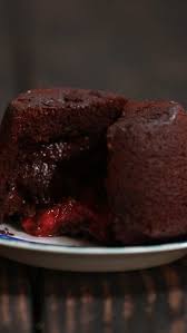 Volcan De Chocolate Y Frambuesa Receta Recipe Fondant Recipe Homemade Chocolate Chocolate Raspberry