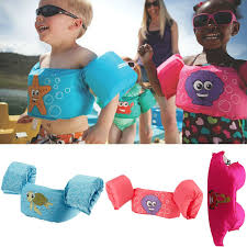 us 4 76 37 off puddle jumper baby kids arm ring life vest floats foam safety life jacket sleeves armlets swim circle tube ring swimming rings in