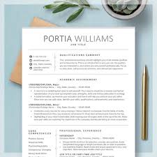 Our free college student resume sample and writing tips for an aspiring intern will help you find an internship so you can gain valuable career experience! Resume Template For Student Resumes Resume Templates Etsy