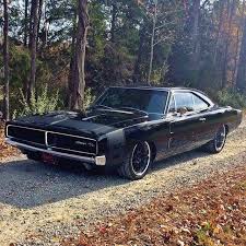 Matte Black 1969 Dodge Charger With Blower Pin On Dodge Power
