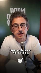 Uno más uno no es dos. Escuchá la Columna completa en nuestro canal de  Youtube, #nadadelotromundo #andrésdaín #politicaargentina #milei  #democracia #jubilados