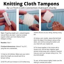 Cloth menstrual pads are environmentally friendly and do not contribute to landfill as they are reusable and do not come in or contain plastic packaging. Cloth Connection Outreach Charity Cloth Tampons We Know This Is Controversial But It Shouldn T Be Cloth Tampons Should Always Be Made Of Natural Fibers And Used As Like Disposable Tampons Pick