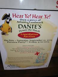 The english phrase batten down the hatches comes from the way sailors made old ships watertight during storms. Dante S Down The Hatch Auction Is Final Farewell To Beloved Restaurant Buckhead Ga Patch