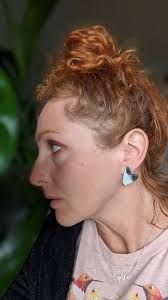 The Eliza- Black Glitter and Sage