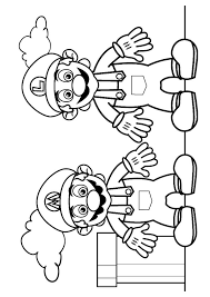 The best free, printable thanksgiving coloring pages! Mario Coloring4 Educational Fun Kids Coloring Pages And Preschool Skills Worksheets