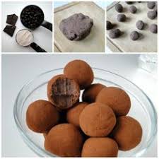 Truffes Maison Haricots Noirs Proteines De Whey Chocolat Noir Recette Bonbon Chocolat Recette Bonbon Friandises Saines