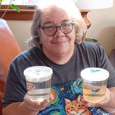 Magikarp is ready for his forever family! Thanks for your support, Peck!  🛟🪷🏡🫧✨ DM for adoption inquiries (Excuse our bubbles