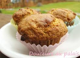 Douceurs Au Palais Muffins Aux Bananes Et Caramel Au Beurre Food Muffins Muffin