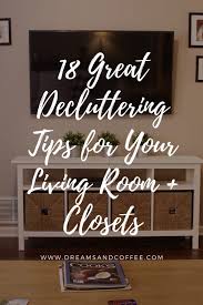 Books, magazines, office supplies, and toys are cleverly tucked away without sacrificing style. 18 Tips To Declutter Your Living Room Linen Closet Entryway