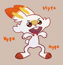 gif scorbunny animation new pokemon game pokemon new pokemon