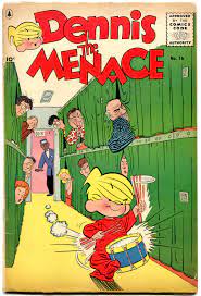 Dennis the Menace #16 1956- Drum Gag cover- Pines comics G-: (1956) Comic |  DTA Collectibles