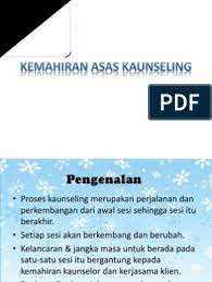 Maybe you would like to learn more about one of these? Kemahiran Asas Kaunseling