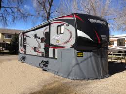 Throw in a camping stove and a cooler box and your done! Tips Tricks Living In A Camper Or Rv In The Winter