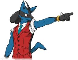 Ace Attorney Lucario by Waddy - Imgflip