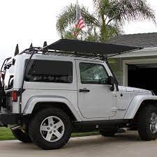 Sir Shade Telescoping Awning System Jk 2 Door For Gobi Rack Ladder Rack Gobi Rack Roof Rack