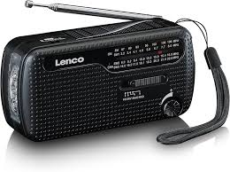 Lenco MCR-112 Nödradio med Vev, Ficklampa & Powerbank
