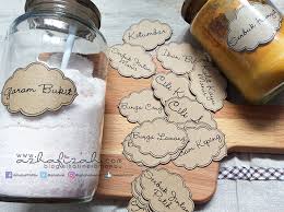 Melabel barang dapur hai rakan2 semua. Diy Label Tag Barang Dapur Tema Rustic Blog Sihatimerahjambu