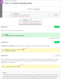 Students who take a math test printed on colored paper will perform better than students who take the same math test printed on white paper. Grade Tests Blackboard Help