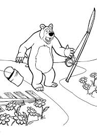 99 Disegni Di Masha E Orso Da Colorare Disegni Disegni Da Colorare Orso