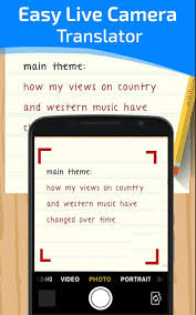 Google translate for android is getting a new update which is adding support for more languages to its instant camera translation feature. Live Camera Translator Scan To Translate For Android Apk Download
