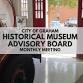 Graham Historical Museum Advisory Board Monthly Meeting