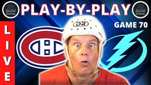 NHL GAME CANADIENS VS LIGHTNING 3 PERIOD AND THE POST GAME