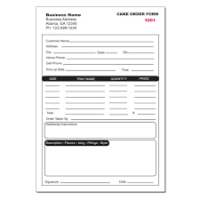 42 order form templates are collected for any of your needs. Generic Bakery Order Form Cake Order Form Template Designsnprint