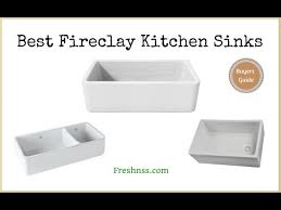 Vigo camden stainless steel undermount apron front. Fireclay Kitchen Sinks Reviews Of The 12 Best Fireclay Kitchen Sinks Plus 1 To Avoid Youtube
