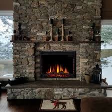 Buy products such as costway 28.5 fireplace electric embedded insert heater glass log flame remote at walmart and save. 33 Electric Fireplace Insert Wayfair