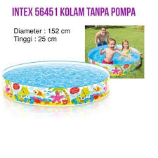 Putar handle multiport valve di tanki filter pada posisi recirculate kemudian hidupkan pompa. Jual Kolam Renang Baby Pool Anak Intex Bulat Tanpa Pompa Swimming 152cm Terbaru Juni 2021 Blibli
