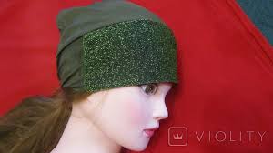 Головной убор с парчой,очипок,винтаж. (115529854)