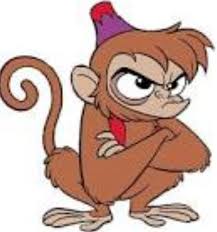 Abu The Monkey Disney Character Sketches Disney Canvas Art Aladdin Tattoo