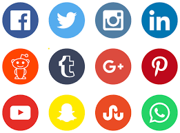 Download social media icons in png, svg, eps, ai, and other file formats. Stenciltown Social Media Icons Round