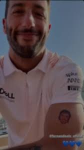 Tatuaje Daniel Ricciardo