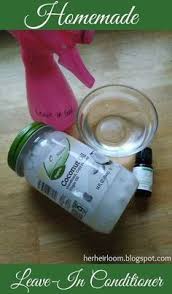 Homemade Diy Leave In Conditioner You Just Need Coconut Oil A Spray Bottle Water Coconut Oil Hair Treatment Diy Hair Conditioner Coconut Oil Conditioner