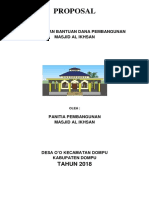 Contoh proposal pembangunan masjid 9odnm531xdwy. Contoh Proposal Pembangunan Masjid Pdf