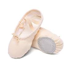 ballet shoes high count cotton canvas ballet slipper for girls toddler little kid big kid women