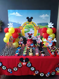 Birthday Party Ideas Photo 6 Of 8 Mickey Mouse Clubhouse Birthday Party Decorations Mickey Mouse Clubhouse Birthday Party Mickey Mouse Birthday Party
