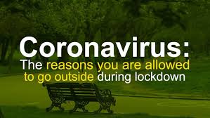 Coronavirus: The reasons you are allowed to go outside during lockdown